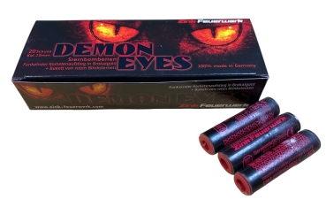 Demon Eyes - Sternbombetten von Zink